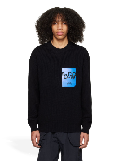 Huppari A-COLD-WALL* Black Patch Pocket Musta | ACWMK094