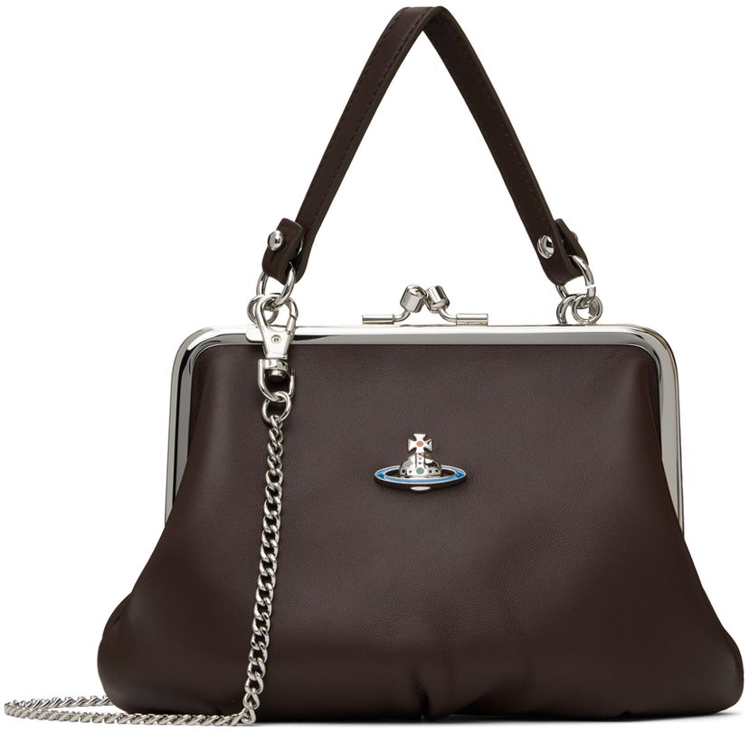 Käsilaukku Vivienne Westwood Vivienne Westwood Granny Frame Bag Ruskea | 4B010005W-L001L-