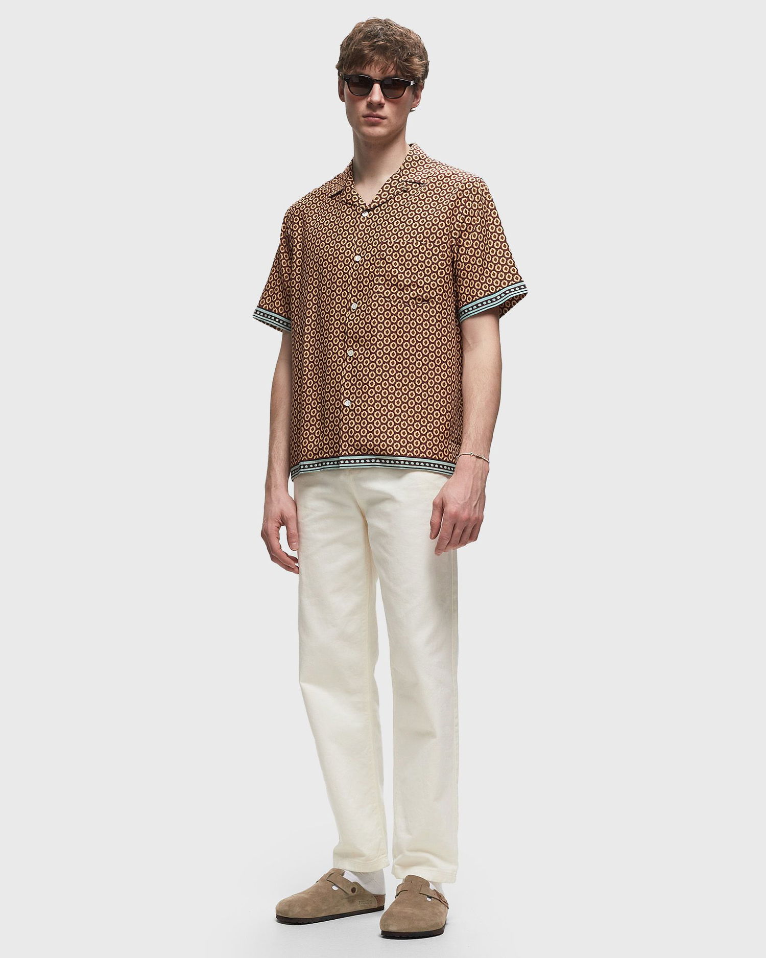 Paita Portuguese Flannel VERMON men Shortsleeves red in size:XXL Oranssi | SS24.0093-RED, 1