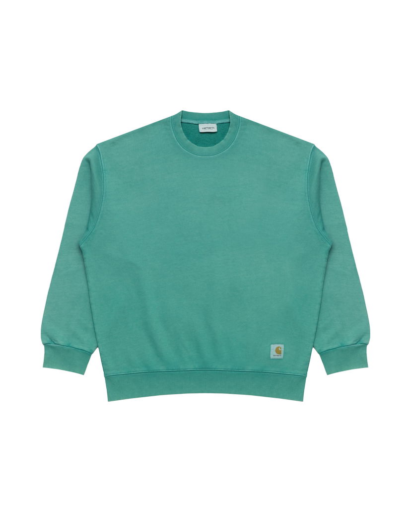 Huppari Carhartt WIP Carhartt WIP Hudson Crewneck Sweatshirt Vihreä | I035186.2ZU5F