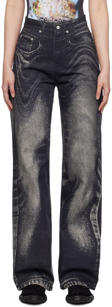 Jeans Camper Camperlab Printed Jeans Musta | AU00006-003, 0