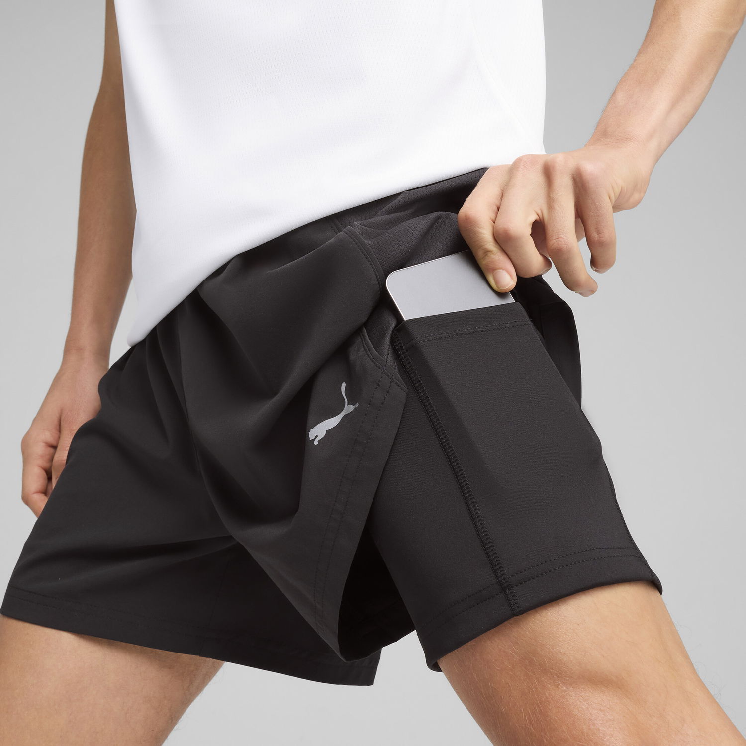 Shortsit Puma VELOCITY 2-in-1 Running Shorts Musta | 526611_01, 1