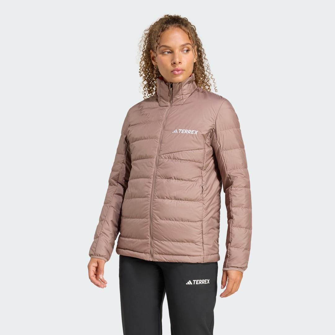 Takki adidas Performance Terrex Multi Light Down Jacket Vaaleanpunainen | JZ9960, 0