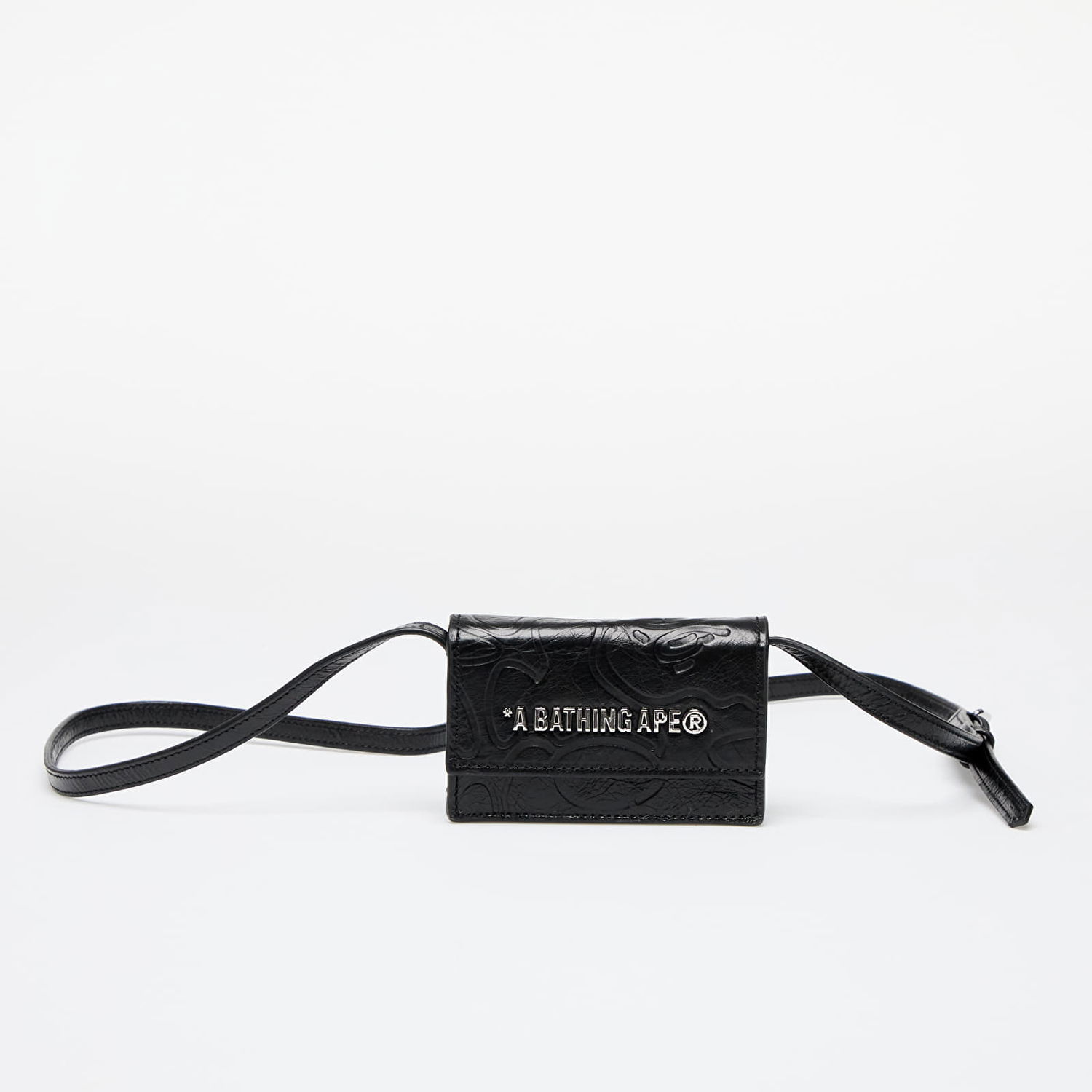 Lompakko BAPE A BATHING APE Mini Wallet Black Universal Musta | 001SGK801306M BLK, 0