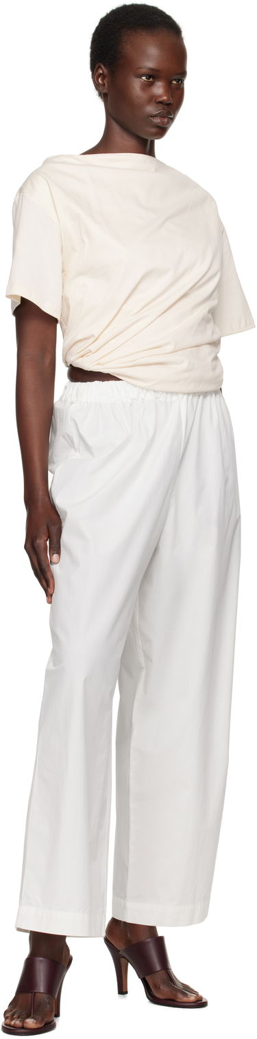 T-paita Baserange Baserange Turn Twist Front T-Shirt Beige | TOTUS-RC-SP25, 3