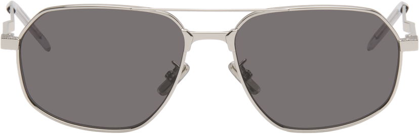 Aurinkolasit Givenchy GV One Aviator Sunglasses Metallinen | GV40120U@5716A 840126865493