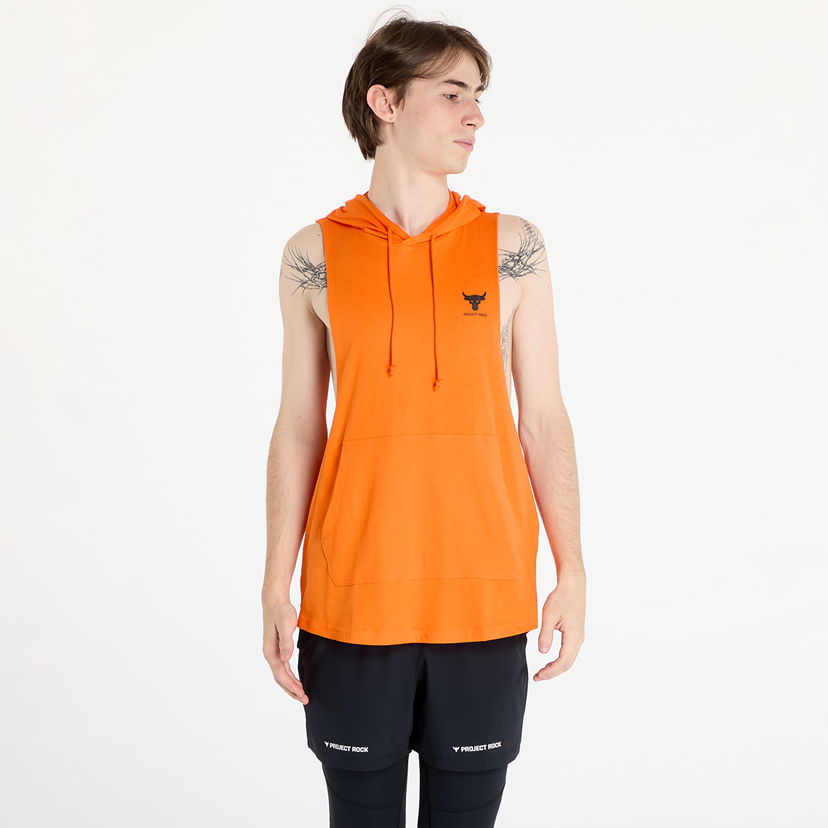 T-paita Under Armour Project Rock SL HD Payoff Top Team Orange/ Black Oranssi | 1387796-800