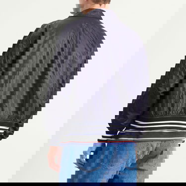 Bomber-takki BEAMS BEAMS Satin Varsity Jacket Tummansininen | 1118-3294-139-79, 3