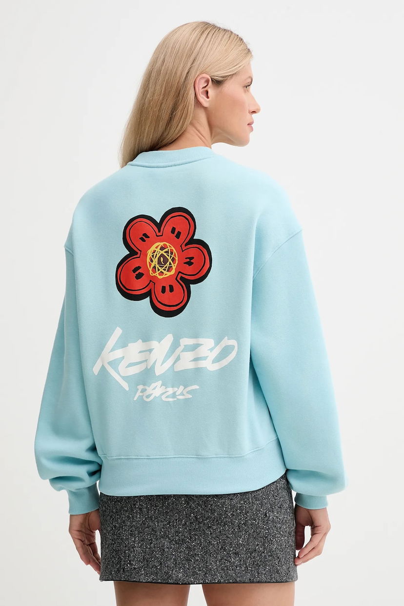 Huppari KENZO Kenzo x Futura Graphic Print Sweatshirt Sininen | FF62SW4504MB