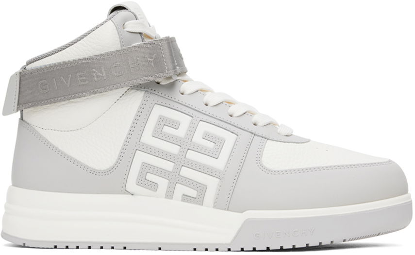 Tennarit ja kengät Givenchy White & Gray G4 Harmaa | BH008UH1GM, 0