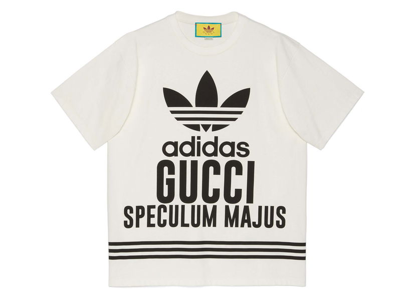 T-paita Gucci adidas x T-Shirt White Valkoinen | 616036XJEW19095