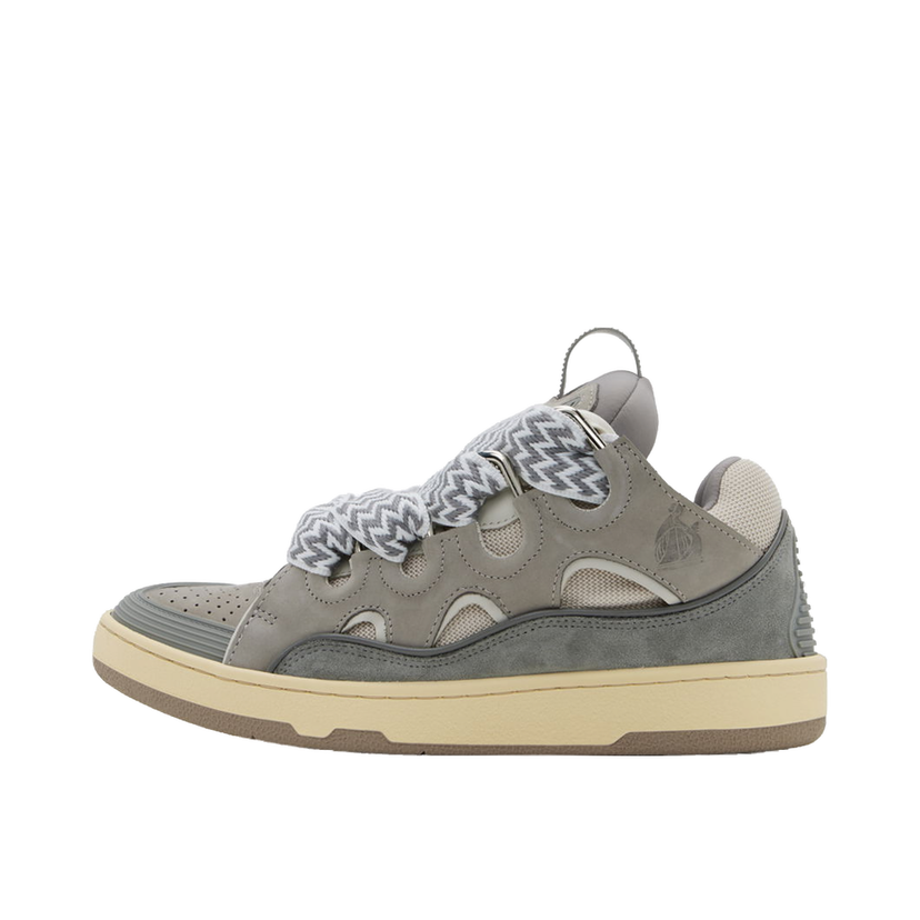 Tennarit ja kengät LANVIN Leather Curb "Gray" Harmaa | FM-SKRK11-DRAG-A20