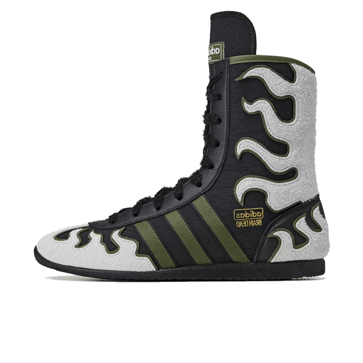 Tennarit ja kengät adidas Originals Brain Dead x Japan Hi "Core Black" Musta | JQ6790, 0