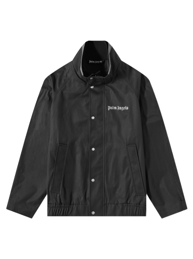 Bomber-takki Palm Angels Classic Logo Bomber Jacket Musta | PMEH015S23FAB0011072