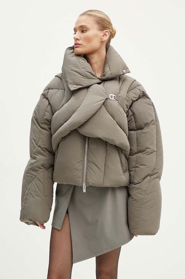 Puffer takki HELIOT EMIL Oversized Puffer Jacket Vihreä | HE.W.02.073.P03.DG23, 2