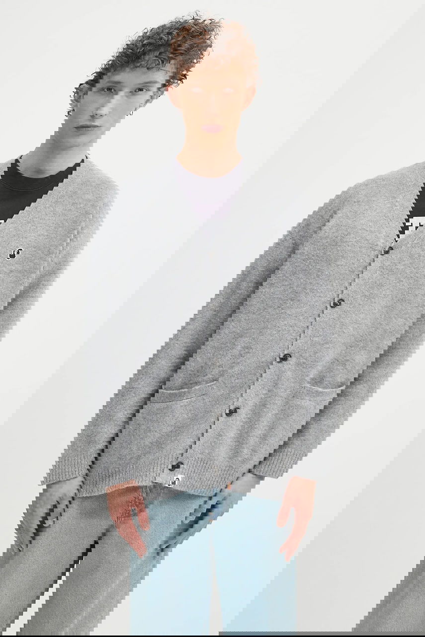 Villapaita BAPE A Bathing Ape One Point Cardigan Harmaa | 1K80120004, 0