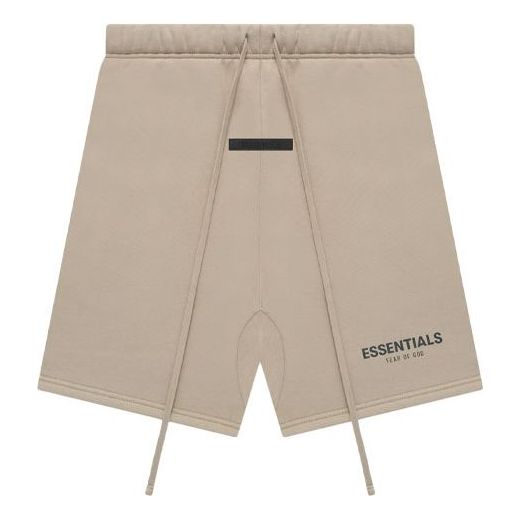 Shortsit Fear of God Essentials FW21 Sweatshorts Beige | FOG-FW21-182