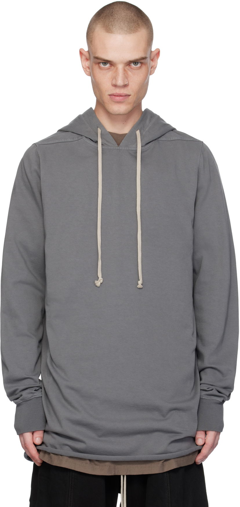 Huppari Rick Owens Pullover Hoodie Harmaa | DU02D2285 RIG