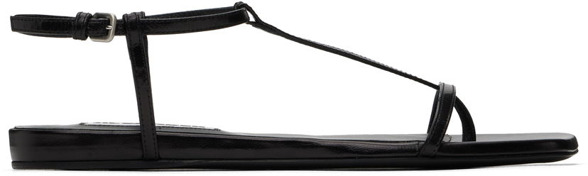 Tennarit ja kengät Jil Sander Jil Sander Square Toe Sandals Musta | J15WP0169_P8389