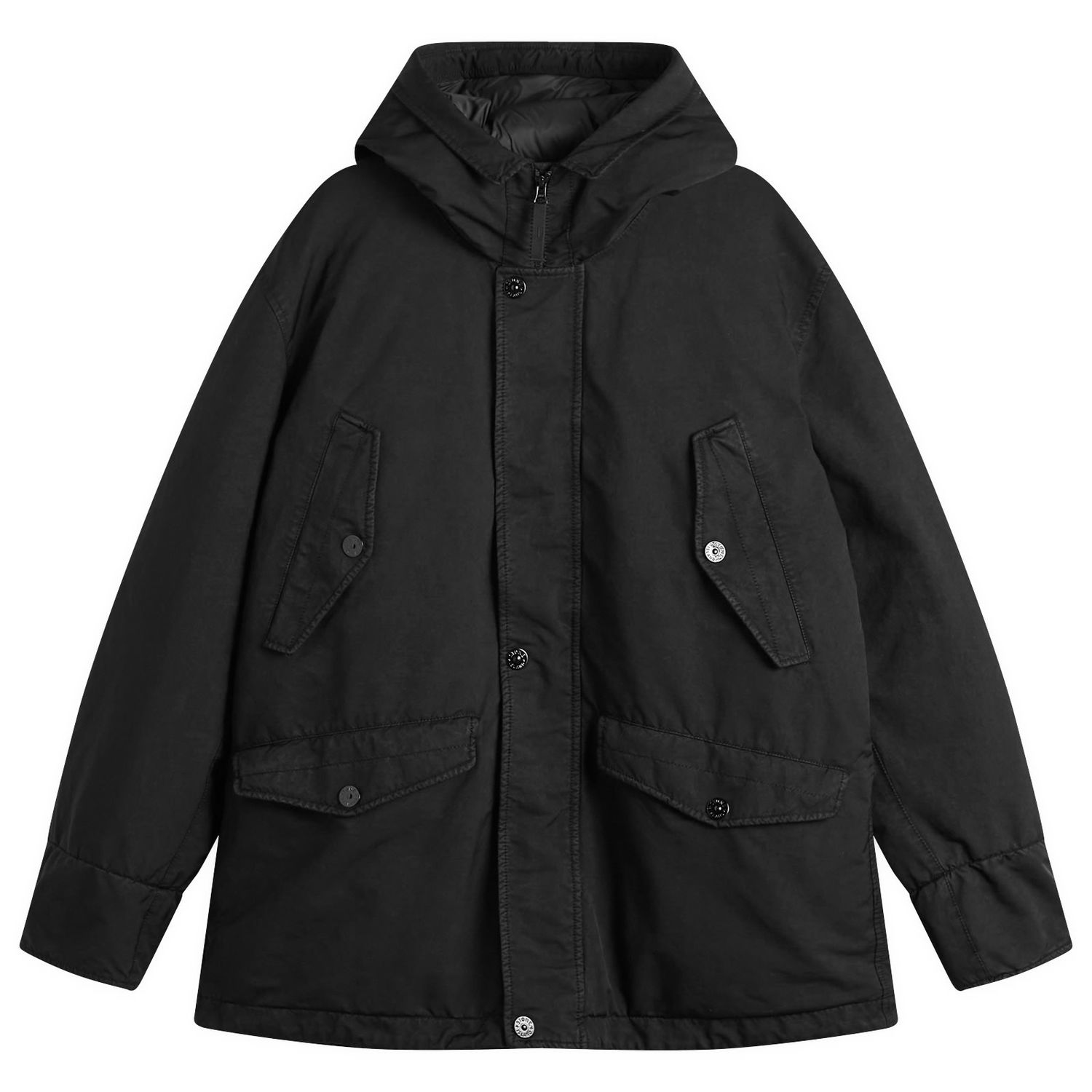 Parka Stone Island Ghost David-TC Parka Jacket Musta | K2S154100108-V0029, 1