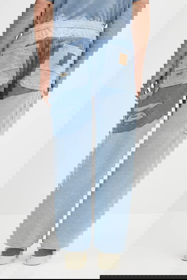 Jeans AAPE by A Bathing Ape AAPE Main Relaxed Fit Jeans Sininen | AAPPTMB634XXN, 2