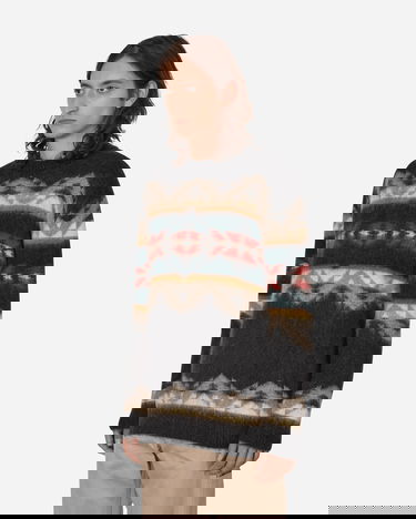 Villapaita Junya Watanabe Pendleton Crewneck Sweater Monivärinen | WJ-N005-W22  1, 2