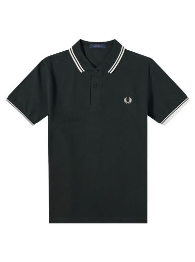 Poolopaita Fred Perry Twin Tipped Polo Tee Vihreä | M3600-T50