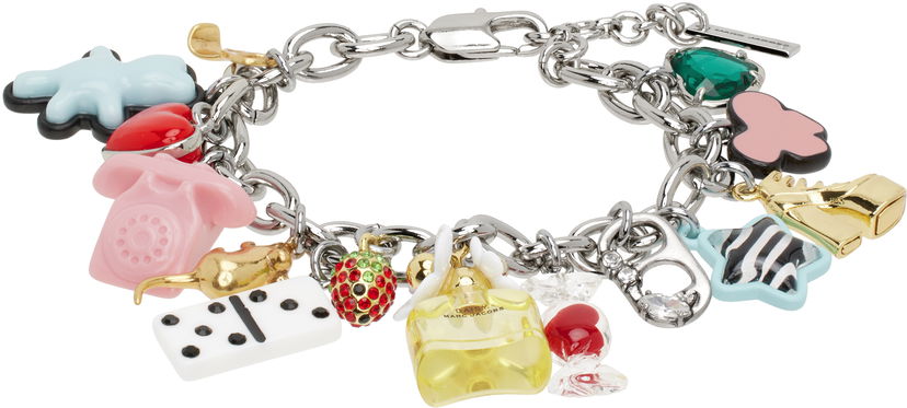 Rannerengas Marc Jacobs Marc Jacobs Sticker Charm Statement Bracelet Monivärinen | 2S5JBR001J85