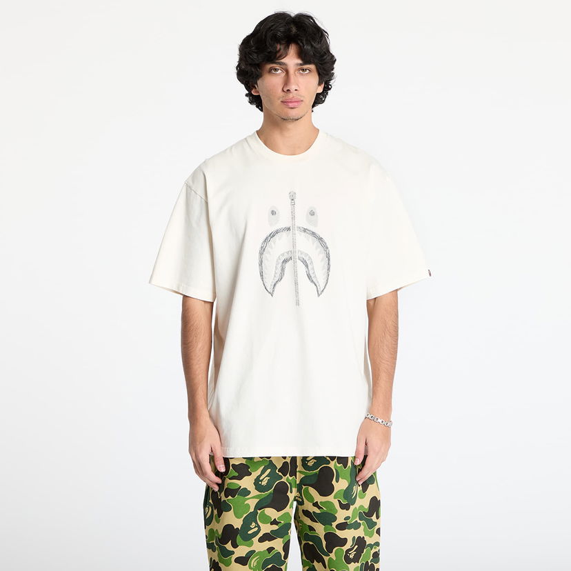 T-paita BAPE Relaxed Fit Graphic Tee Valkoinen | 001CSK801316M IVY