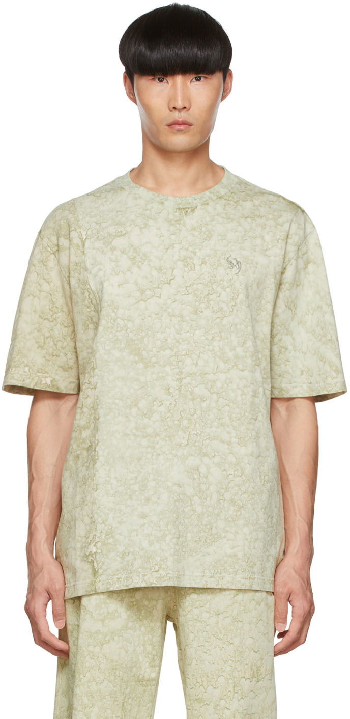 T-paita Feng Chen Wang Feng Chen Wang Cotton T-Shirt Vihreä | FMS13TS07