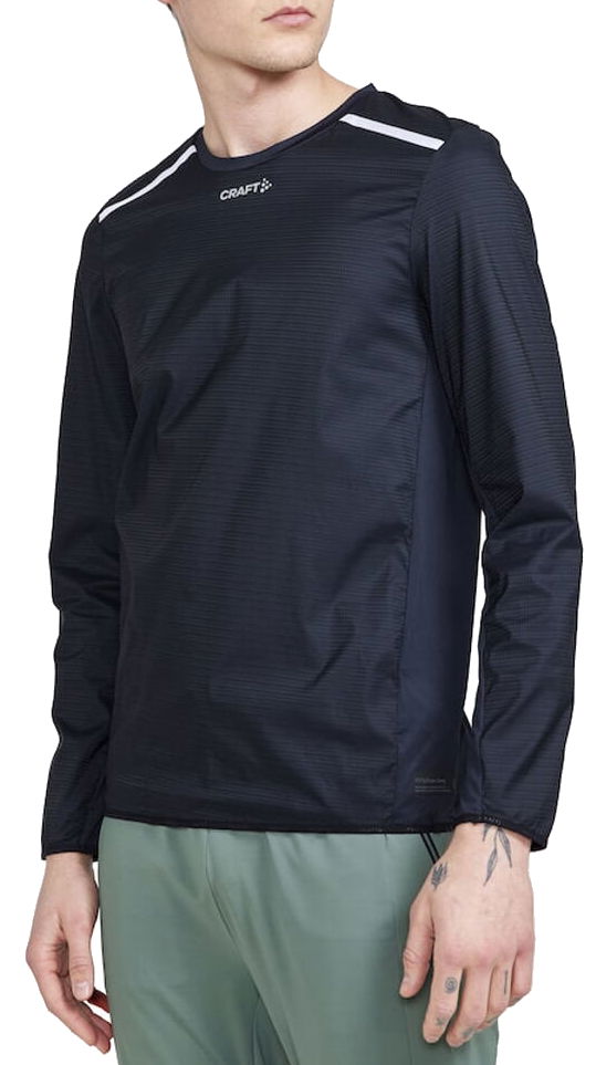 T-paita Craft PRO Hypervent LS Wind Long Sleeve T-Shirt Musta | 1910411-999000