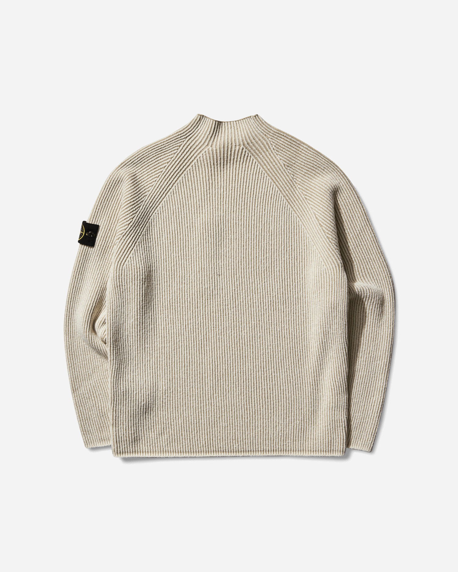 Villapaita Stone Island Wool Mock Neck Sweater Beige | K2S15-5100023-S00L7 V0093, 0