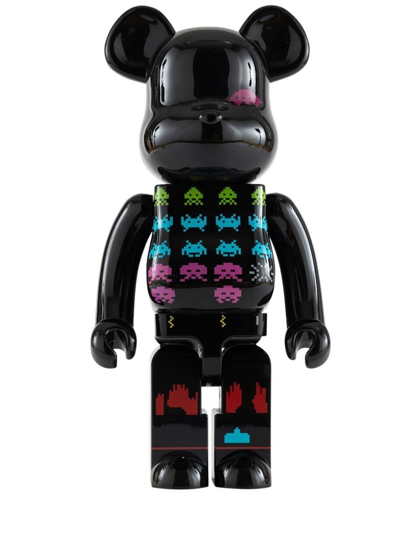 Keräilykelpoinen Medicom Toy Space Invaders Be@rbrick figure - Black Musta | MEDI003818503342