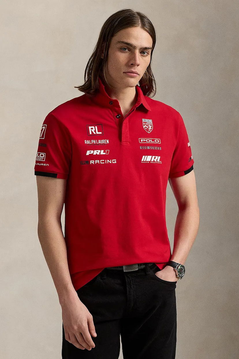 Poolopaita Polo by Ralph Lauren Ralph Lauren PRL Racing Polo Shirt Punainen | 710972342