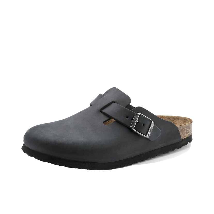 Tennarit ja kengät Birkenstock Boston Oiled Leather Musta | 59463