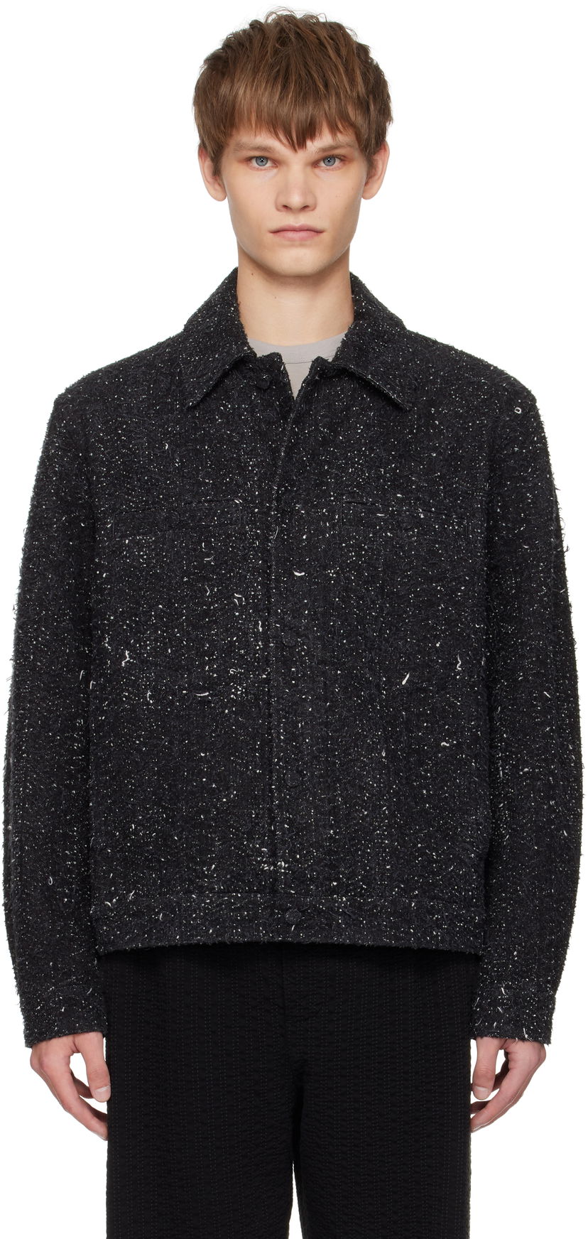 Takki Craig Green Craig Green Towel Denim Jacket Musta | CGAW25CWOJKT74