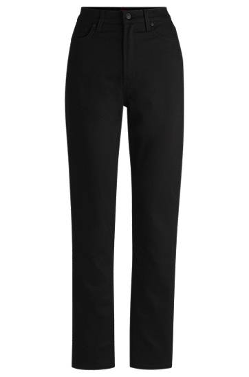 Jeans BOSS Slim-Fit Stretch Denim Jeans Musta | 50527828