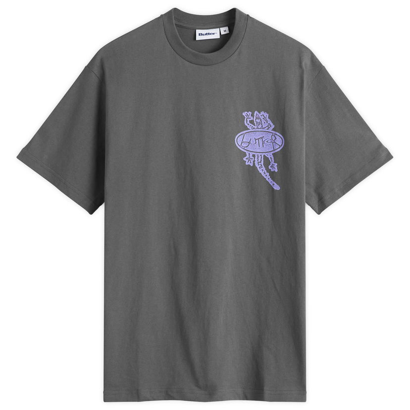 T-paita Butter Goods Wipeout Graphic T-Shirt Harmaa | BG252105-BLK