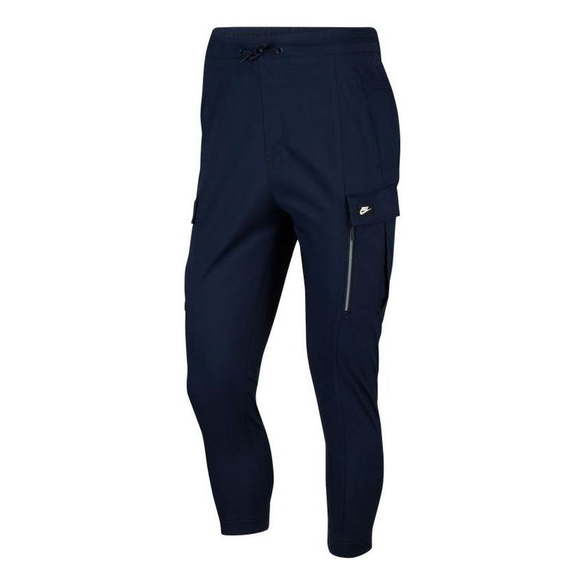 Cargo housut Nike Side Pocket Joggers Tummansininen | CV9301-451