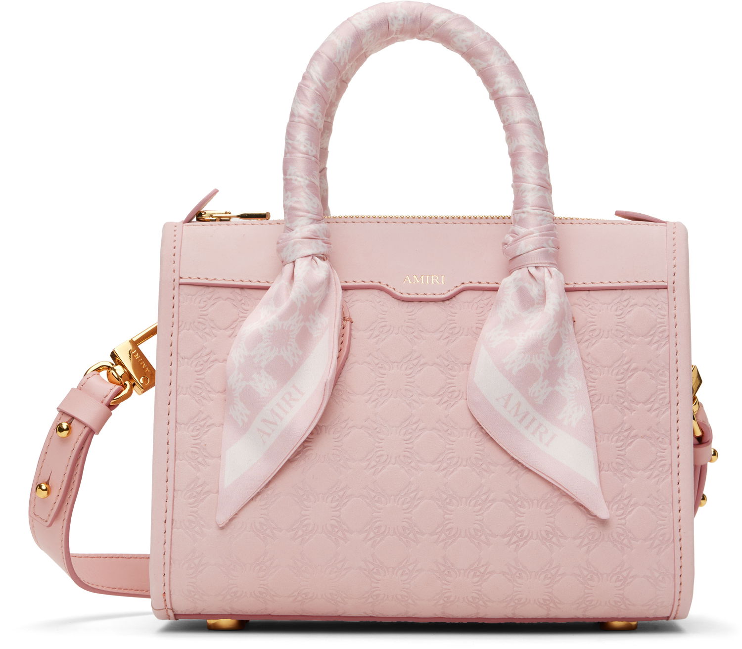 Käsilaukku AMIRI AMIRI MA Quad Micro Triangle Bag Vaaleanpunainen | AWBGTH1051, 0