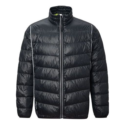 Puffer takki Converse Stand Collar Light Puffer Jacket Musta | 10020671-A03