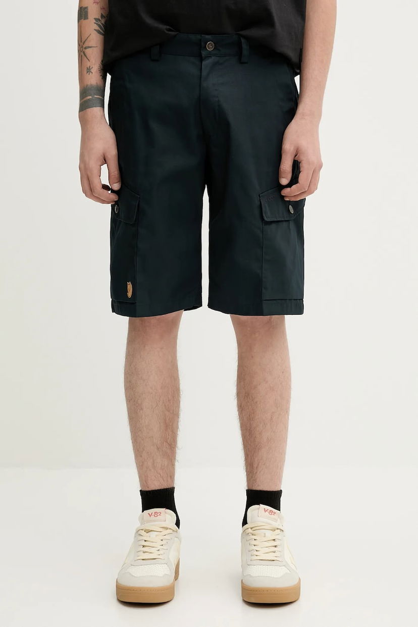 Shortsit FJÄLLRÄVEN Fjallraven Ruaha Cargo Shorts Tummansininen | F81188