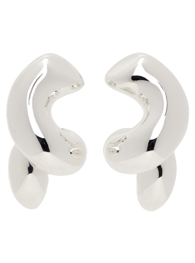 Korvakorut Bottega Veneta Twist Earrings Harmaa | 754331 V5070