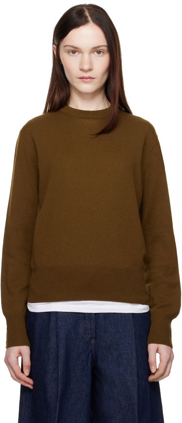 Villapaita A.P.C. Anastasia Barbieri Edition Lucia Crewneck Sweater Ruskea | WSABB-F23397, 0