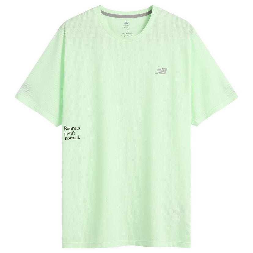 T-paita New Balance RAN Graphic T-Shirt Vihreä | MT53216-LBN