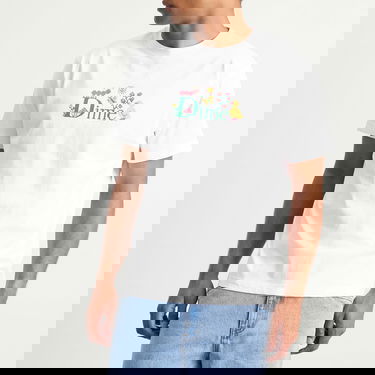 T-paita Dime Dime Classic Cross Stitch T-Shirt, Size Large Valkoinen | DIMESU2560-WHT, 2