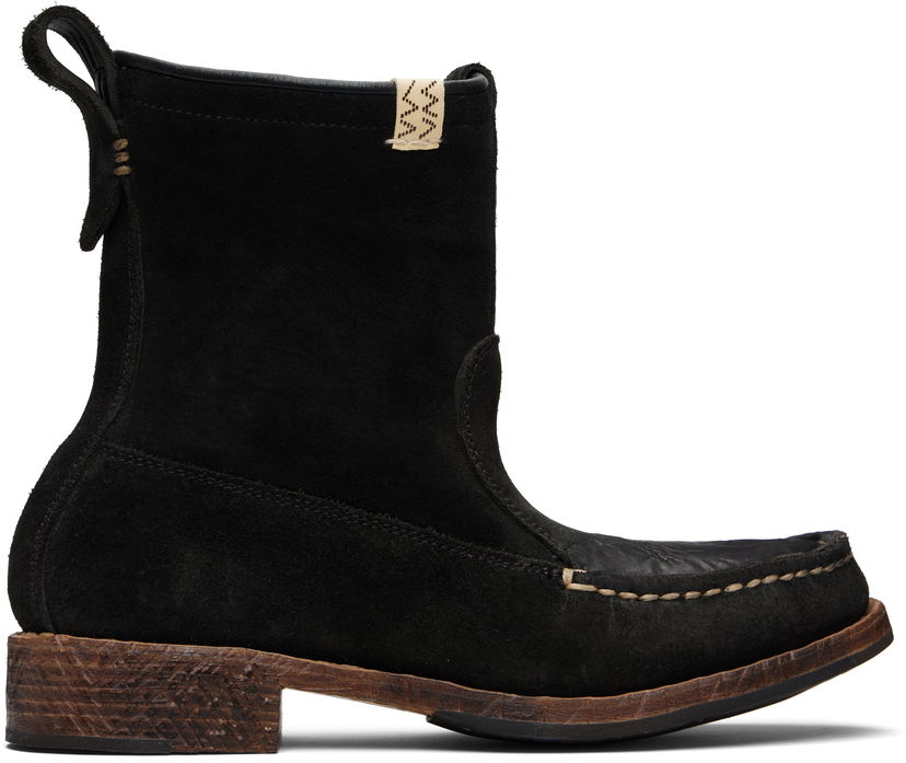 Tennarit ja kengät visvim Nakoda Suede Moc-Toe Boots Musta | 0125202002009