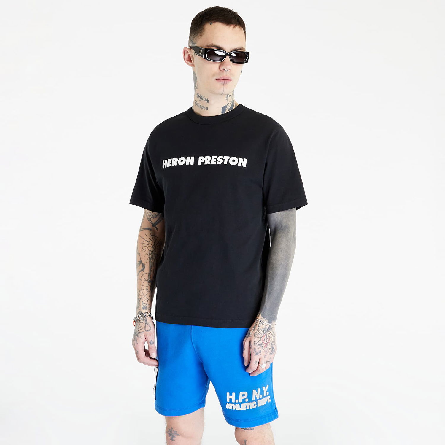 T-paita HERON PRESTON This Is Not Short Sleeve Tee Musta | HMAA032S23JER0091001, 1