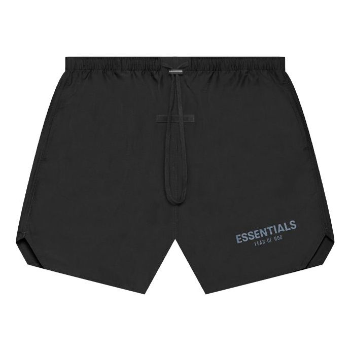 Shortsit Fear of God Essentials Volley Shorts Musta | FOG-SS21-631