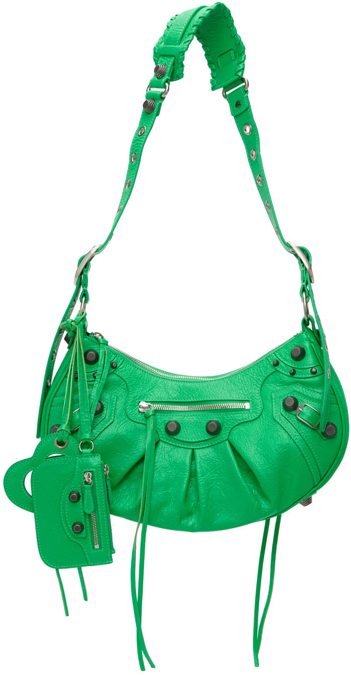 Olkalaukku Balenciaga Small 'Le Cagole' Bag Vihreä | 671307 1VG9Y, 0